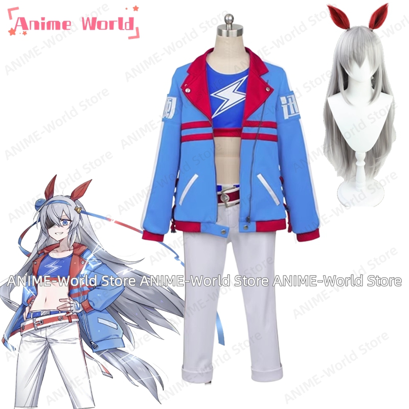 Party Games Crossplay - 《ขนาดที่กําหนดเอง》เกมUmamusume: Pretty Derby Tamamo Crossคอสเพลย์เครื่องแต่งกายแฟชั่นเครื่องแบบUnisexกิจกรรมบทบาทเล่นเสื้อผ้า