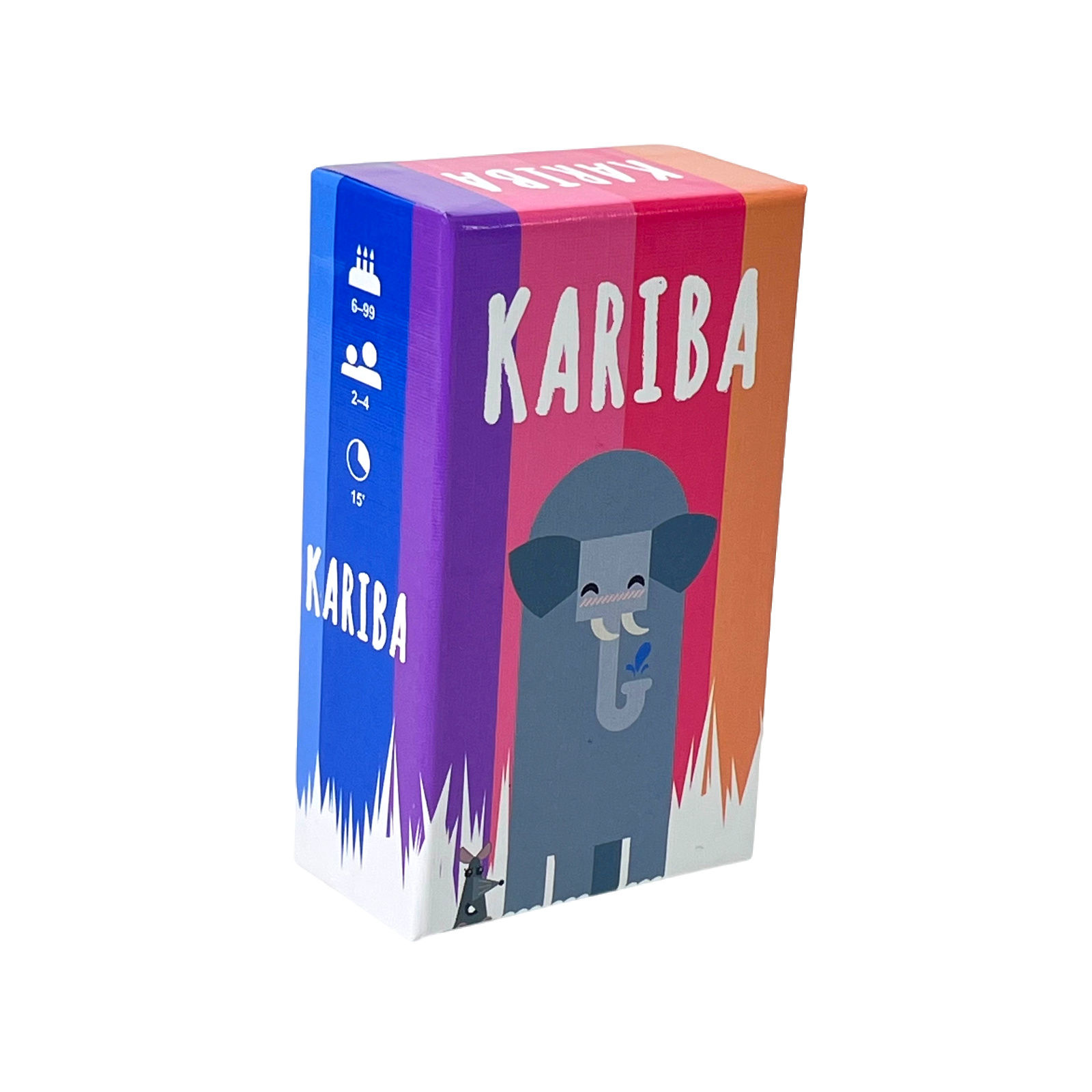 Party Games Simple - เกมกระดาน KARIBA: เกมเดินทางแบบกล่องเล็กพกพาสะดวก กฎง่ายๆ สนุกสนาน สนุกขำขัน
