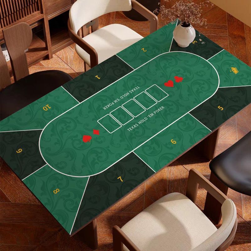 แผ่นรองโต๊ะเท็กซัสโฮลเอ็มแบบเร - Party Games Simple บทวิจารณ์และราคา