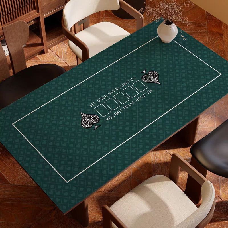 แผ่นรองโต๊ะเท็กซัสโฮลเอ็มแบบเร - Party Games Simple บทวิจารณ์และราคา