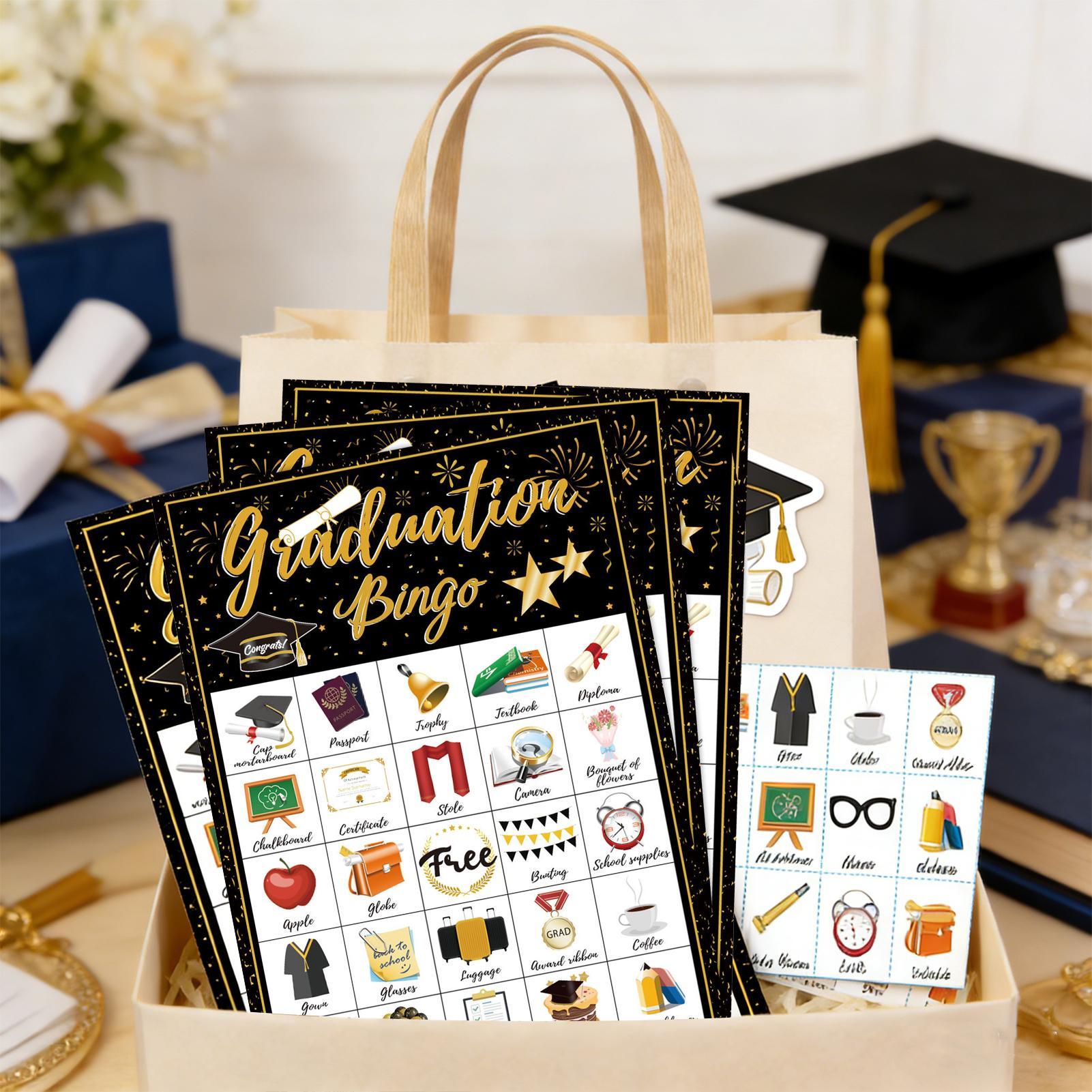 เกมบิงโกสำหรับงานรับปริญญา 24  - Party Games College บทวิจารณ์และราคา