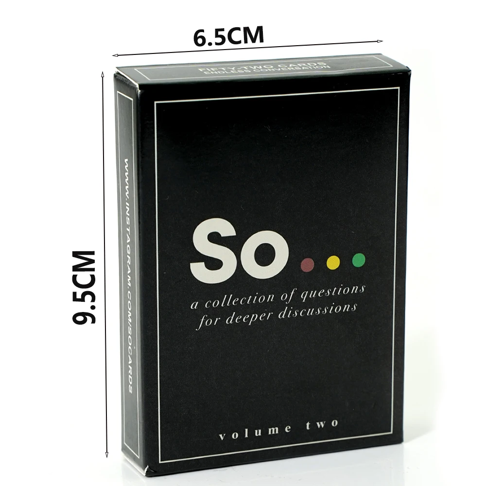 So Cards Conversation Starter  - Party Games Questions For Adults บทวิจารณ์และราคา