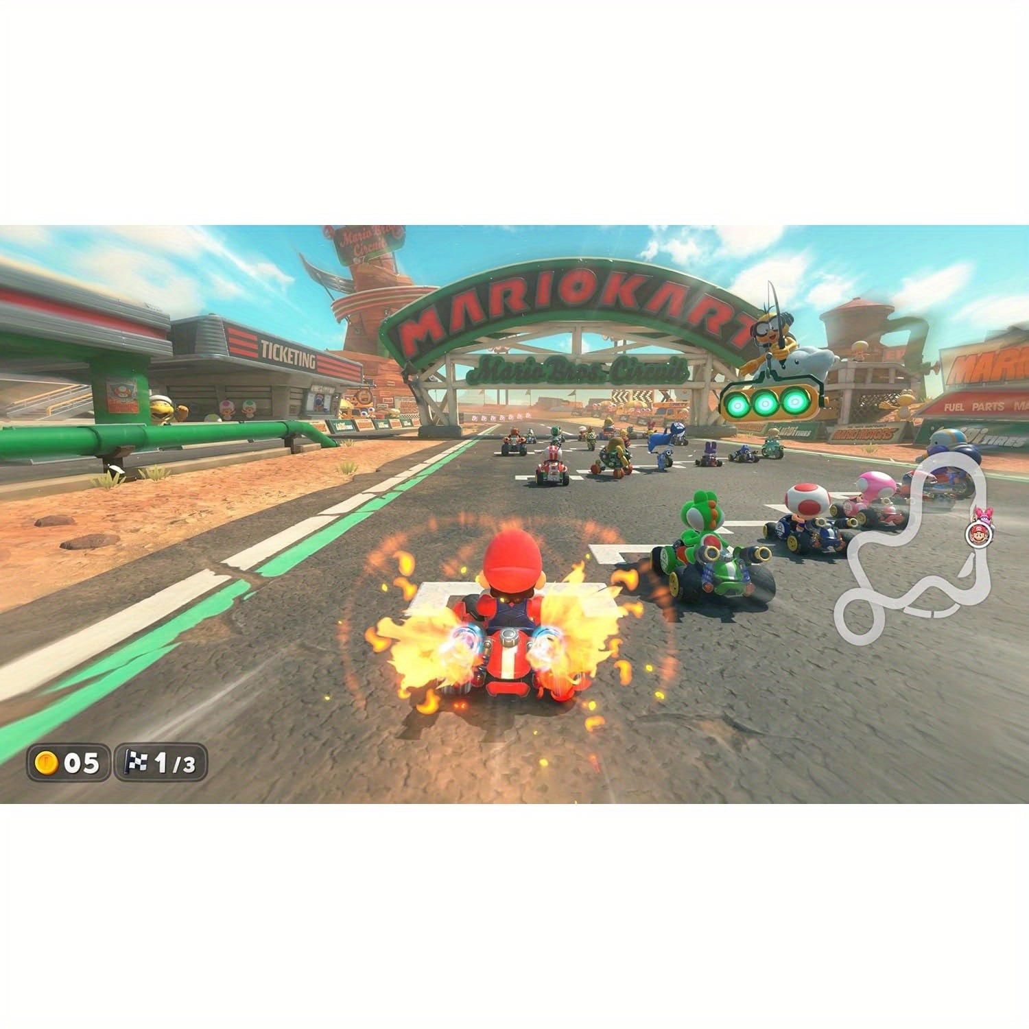 การ์ดวิดีโอเกม Mario Kart Worl - Party Games Switch 2 บทวิจารณ์และราคา
