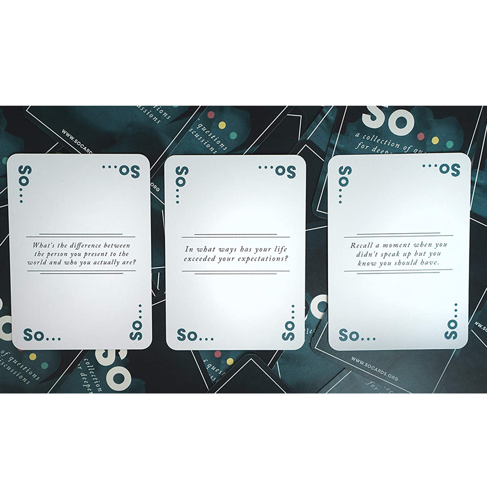 การ์ดคุณภาพสูง So Conversation - Party Games Questions For Adults บทวิจารณ์และราคา