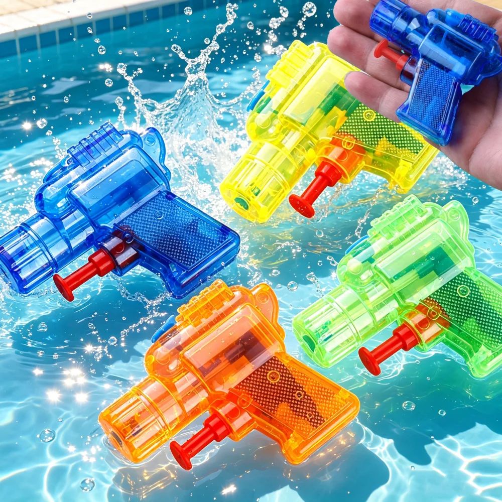 ปืนฉีดน้ำขนาดเล็ก 5/10 ชิ้น สี - Party Games Simple บทวิจารณ์และราคา