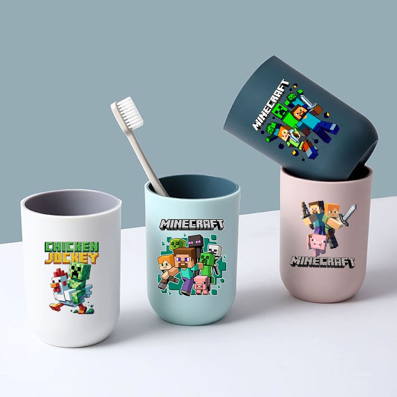 แก้วแปรงฟันลายการ์ตูน Minecraf - Party Games Good บทวิจารณ์และราคา