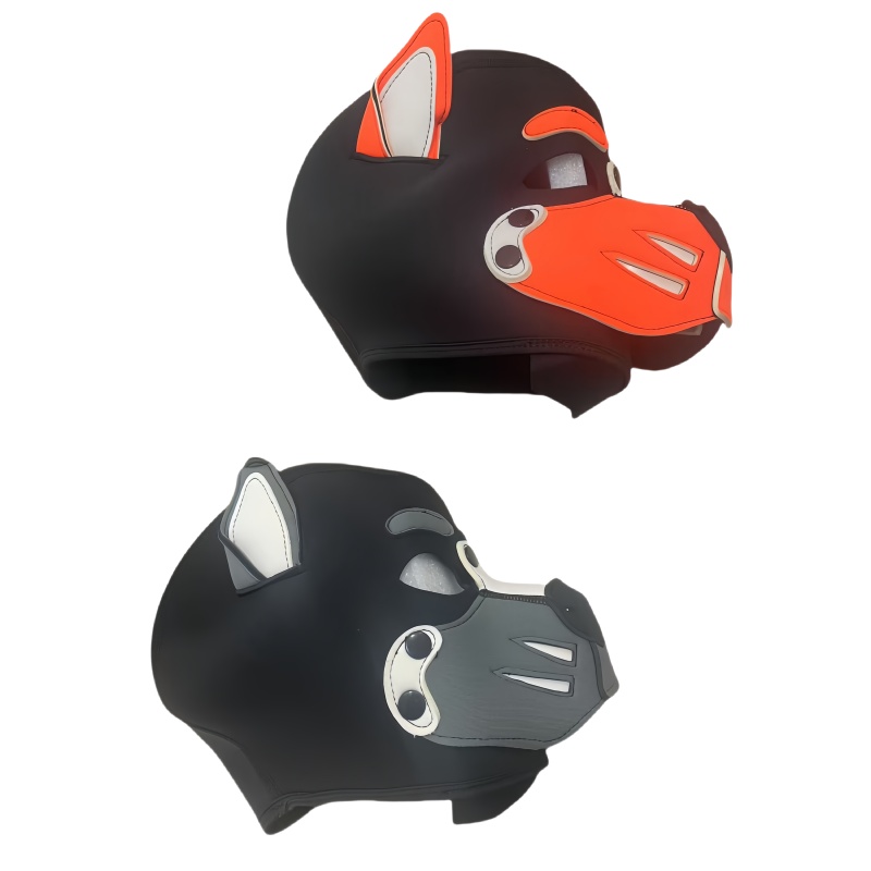 หน้ากากคลุมศีรษะสุนัขสีสันสดใส - Party Games Shop บทวิจารณ์และราคา