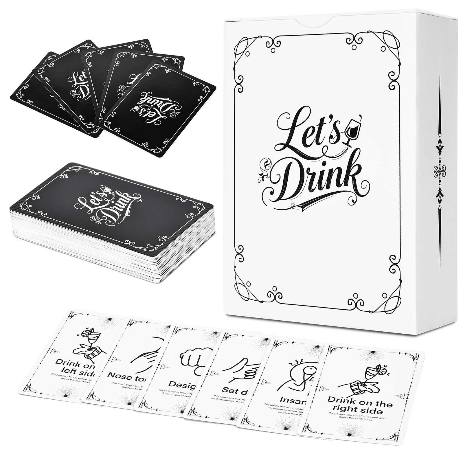การ์ดเกมดื่มสำหรับผู้ใหญ่ – กา - Party Games College บทวิจารณ์และราคา